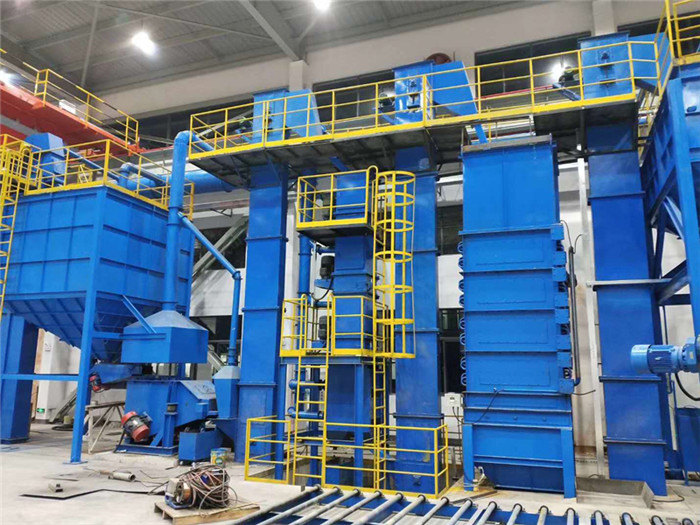 Resin sand production line, foundry sand treatment line